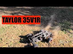 ROCAT RIP WITH THE TAYLOR RC 35V1R DRIFTING IN THE GRASS!!! #taylorrc #2stroke #bigrc #rccar