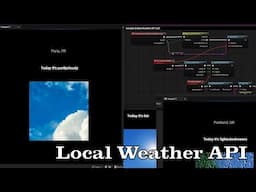 Get User's/Player's Weather in Unreal Engine (Global API Update)