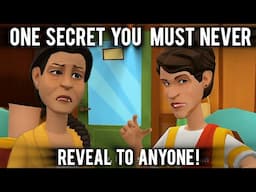 ONE SECRET YOU MUST NEVER REVEAL TO ANYONE ! STOP OVER SHARING! (CHRISTIAN ANIMATION)