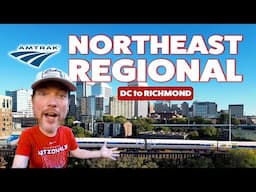 I Took The Train From DC To Richmond | Amtrak Northeast Regional