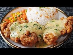 HOW TO MAKE THE BEST KFC STYLE CHICKEN ALA KING!!! SA SOBRANG DALI LANG, UULIT ULITIN MO SA SARAP!!!