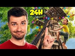 On survit 24H dans un arbre ! (le résultat est fou)