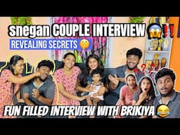 Snegan LOVE STORY & MARRIAGE LIFE 🤪 | SEMA FUN UH 😂 | #hinanbargale