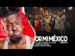 Por Mi Mexico Remix 🇲🇽 - Lefty SM, Santa Fe Klan, Dharius, C-Kan, MC Davo & Neto Peña REACTION