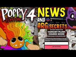 NEW! Yarnaby Plush Coming Soon, ARG Update/Secrets, Merch, Game Ports & MORE! [Poppy Playtime News]