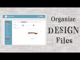 NEW EEganizer Website - Easily Organize and Backup your Machine Embroidery Design Files