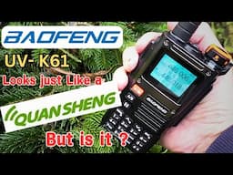 BAOFENG UV-K61.  Improved but will it mod like a Quansheng  ?