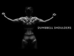 15 Minute SHOULDER Workout (DUMBBELLS ONLY!)