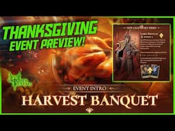 Thanksgiving Event Preview! || Watcher of Realms