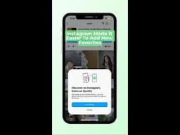 Instagram Made It Easier To Add New Favorites...