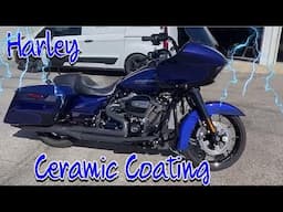 Harley Davidson Ceramic coating (wet sand/buff/polish & coat!!