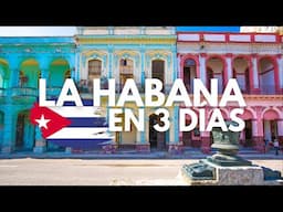 Qué Hacer en La Habana en 3 DÍAS: Imprescindibles para tu Viaje a Cuba 🌅🍹