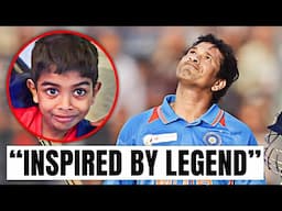 Inspired by the legendary Sachin Tendulkar