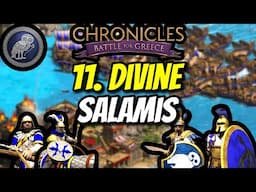 11. Divine Salamis [Grand Campaign] [Hard] (AoE2) | Chronicles: Battle for Greece DLC