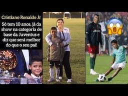 Golaços e lances incríveis do Cristiano Ronaldo Jr • Ele só tem 10 anos de idade!