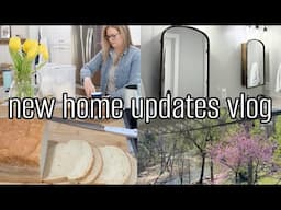 HOMEMAKING week in my life | new home updates, organization, baking | simple joy filled living