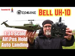 ICONIC HUEY ! NEW Eachine E190 1:34 UH-1 Helicopter with Altitude/Position Hold