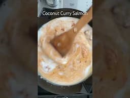 Coconut curry salmon recipe #salmonrecipe