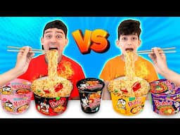 MOST SPICY Noodles Taste Challenge Jason VS Alex