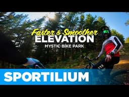 Elevation Trail at Mystic Bike Park – Steep, Fast, and Smoother Than Ever!