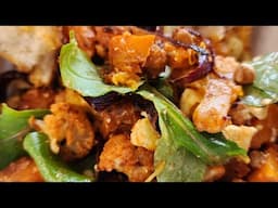 Roast Pumpkin, Cauliflower & Chickpea Salad