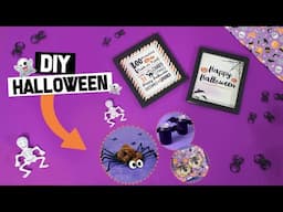 DIY - 5 ideias FACEIS para festa de HALLOWEEN 👻🎃