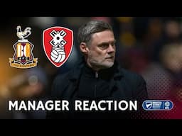 MANAGER REACTION: Alexander on BSMT clash with Rotherham