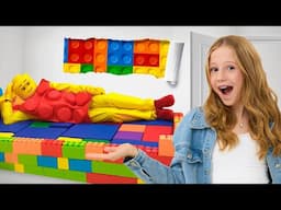 Nastya chơi Lego khổng lồ và những câu chuyện vui khác dành cho trẻ em. Tổng hợp 1 giờ