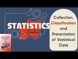 Statistics Content - 4 || Concept Aspects || RS Series || UKPSC || JSO || SI-2 || ASO || SO || AD