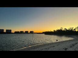 Enjoy the Zen of Sunday Morning”e Sunrise from Wiggins Pass in North Naples Florida (11/24/24)