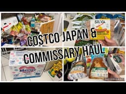 COSTCO JAPAN & COMMISSARY GROCERY HAUL! | MEAL PLAN FAMILY OF 7