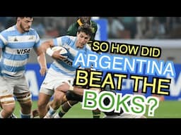 So how did Argentina beat the Boks? | Rugby Championship 2024 Analysis