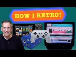 How I Play Retro Video Games These Days! MiSTer with RGB to a CRT & Emudeck!