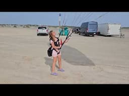 9 Year Old Paramotor Student Rocks Her SUPER skills!!