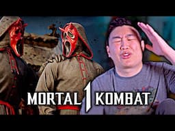 MORTAL KOMBAT 1 - NEW GHOSTFACE GEAR & INTRO REVEALED!! [REACTION]