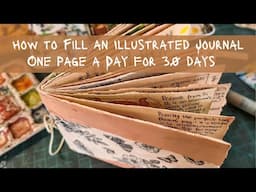 How to Fill an Illustrated Journal: One Page a Day for a Month