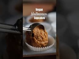 Easy Vegan Halloween Cupcakes 😋 Full recipe video is on my channel!