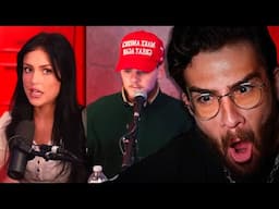 Insane MAGA Couple Gets DESTROYED | Hasanabi reacts to Luke Beasley