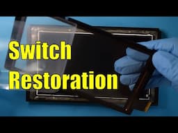 Nintendo Switch Touchscreen, LCD, and Front Bezel Replacement