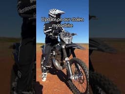 UPDATE ON OUR STOLEN KTM