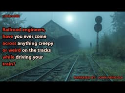 Have you ever come across anything creepy or weird on the tracks while driving your train?