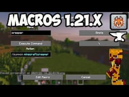 Minecraft MACROS 1.21.3 (Forge & Neoforge) - how to use (Spotlight) (Macro Cheat Mod 1.21.3 FORGE)