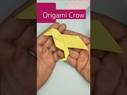 Origami Crow #origami #origamicrow #papercrow #pokemon