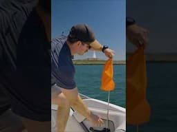 Orange Boat Flag, Water Ski Flag By KemiMoto #flag #boat #waterski #accessories #kemimoto