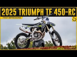 2025 Triumph TF 450-RC | Review