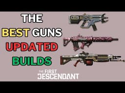 Updated Build for Thunder Cage, Enduring Legacy, Secret Garden   Best 3 Guns in The First Descendant