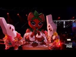 The Masked Singer 12   Strawberry Shortcake sings Wrecking Ball by Miley Cyrus