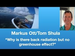 Ott/Shula: Why is there back radiation but no greenhouse effect?