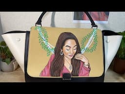 Portrait on bag (Part 5) Finished