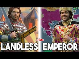 Landless to Byzantine Emperor in ONE LIFE - Roads to Power Crusader Kings 3